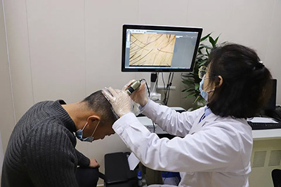 3D头皮毛囊检测系统